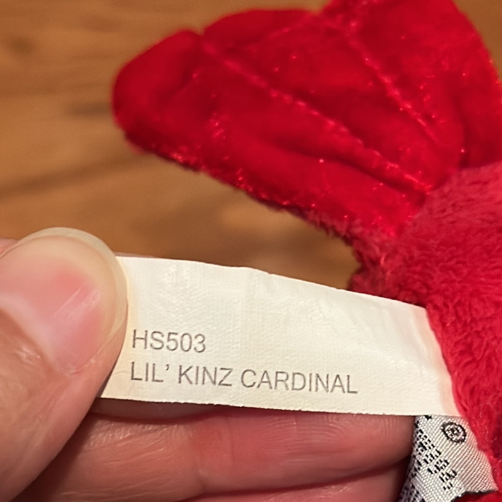 WebKinz Lil’Kinz Red Cardinal-No Code - Picture 4 of 5